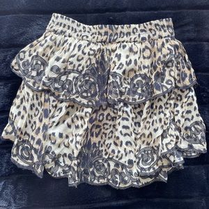 Generation love cheetah skirt